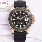 Swiss Copy Rolex Yacht-Master 42 Rose Gold Price - 116655 Rose Gold Case 2824 Automatic Watch